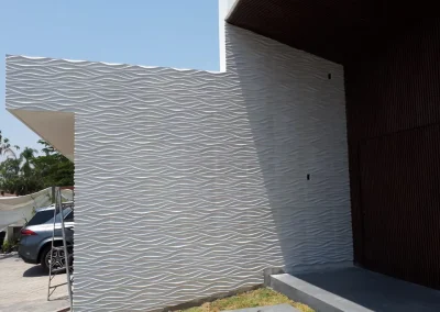 panel 3d olas del mar